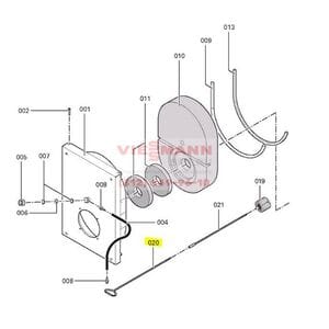 Рукоятка для щетки М10 L800 Viessmann № 7815076