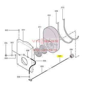Удлинитель M10 l830 Viessmann № 7822407