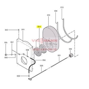 Теплоизоляционный мат D350 Viessmann № 7823934