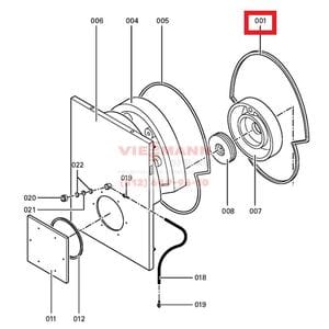 Уплотнит. прокладка 25x15x600 Viessmann № Z001572